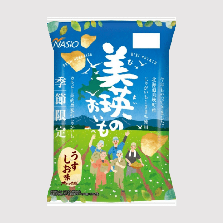 美瑛のおいも うすしお味55gx12袋入【送料込】 商品画像1