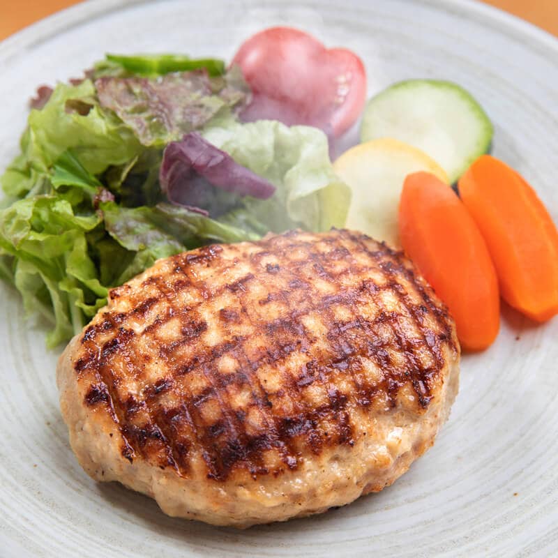 【美瑛選果のお中元】丘のまちびえい美食倶楽部 美瑛豚ハンバーグ 商品画像1