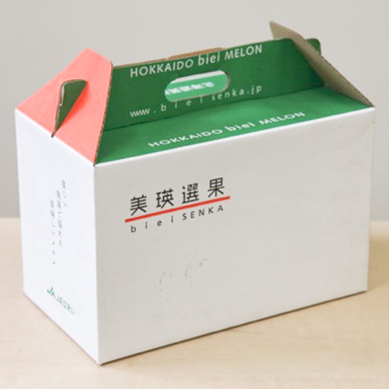 ご自宅用メロン中2玉/箱(約3.2kg)【2025年販売終了】 商品画像5