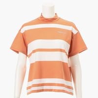 SALE]BRIEFING(ブリーフィング) WOMEN'S PANEL STRIPE HIGHNECK