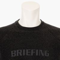 BRIEFING(ブリーフィング) MEN'S MOLE YARN LOGO CREWNECK KNIT 2025