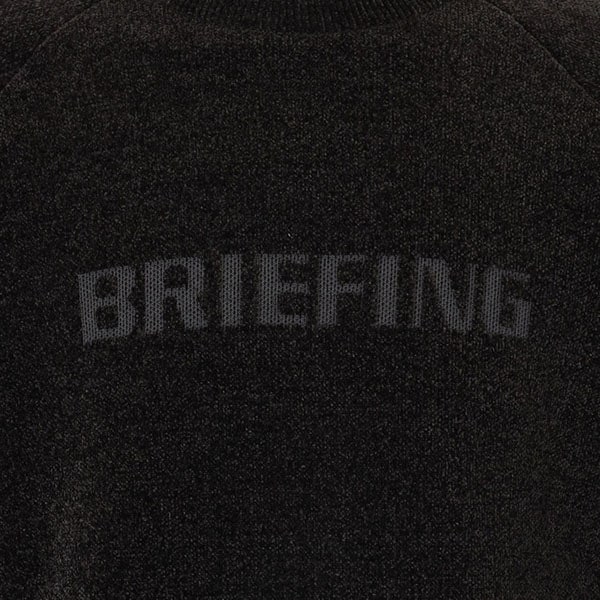 BRIEFING(ブリーフィング) MEN'S MOLE YARN LOGO CREWNECK KNIT 2025