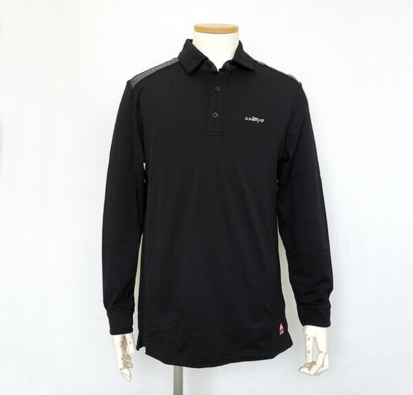 新品　CHERVO シェルボ　ストレッチポロシャツ SALE]CHERVO(シェルボ) Men's AGRATE長袖ポロシャツ[定価28000円