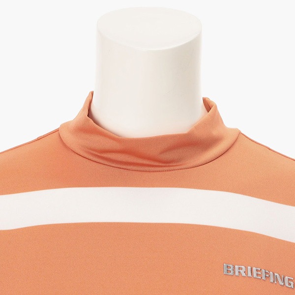 新品　BRIEFING MARINE STRIPE HIGHNECK RF 新品 BRIEFING MARINE STRIPE HIGHNECK RF