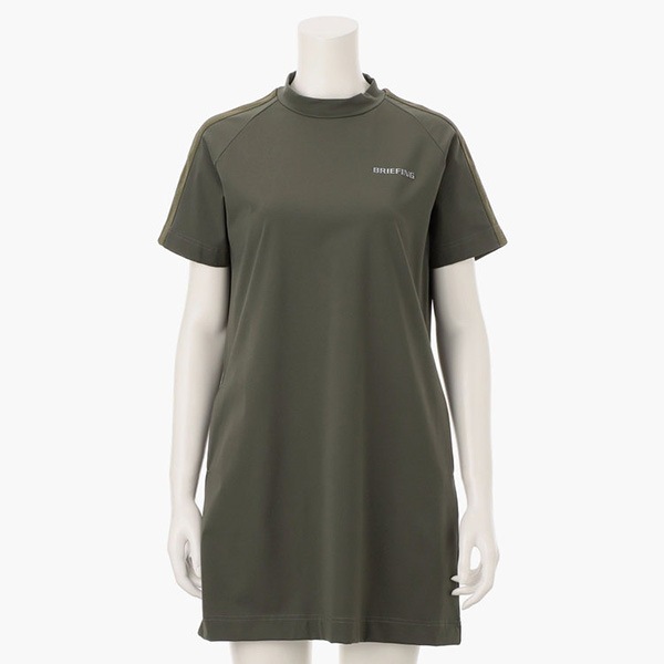 [SALE]BRIEFING(�֥꡼�ե���) WOMEN'S LOGO LINE HIGHNECK DRESS  2025�ղƿ���[���34,100��]