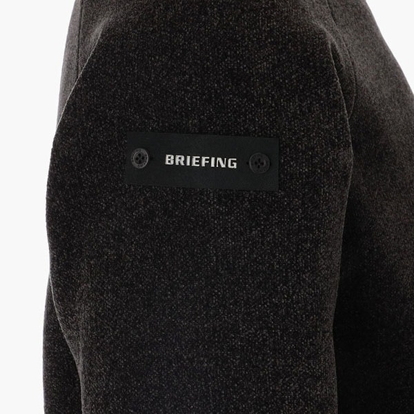 BRIEFING(ブリーフィング) MEN'S MOLE YARN LOGO CREWNECK KNIT 2025