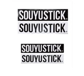 SOUYU STIC．ロゴステッカーＬ【BAR】