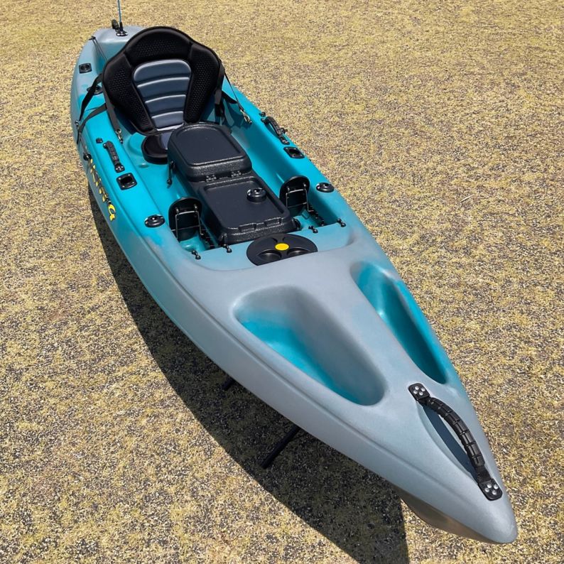 【中古】バイキングカヤック 忍(カスタム)ティール×グレー