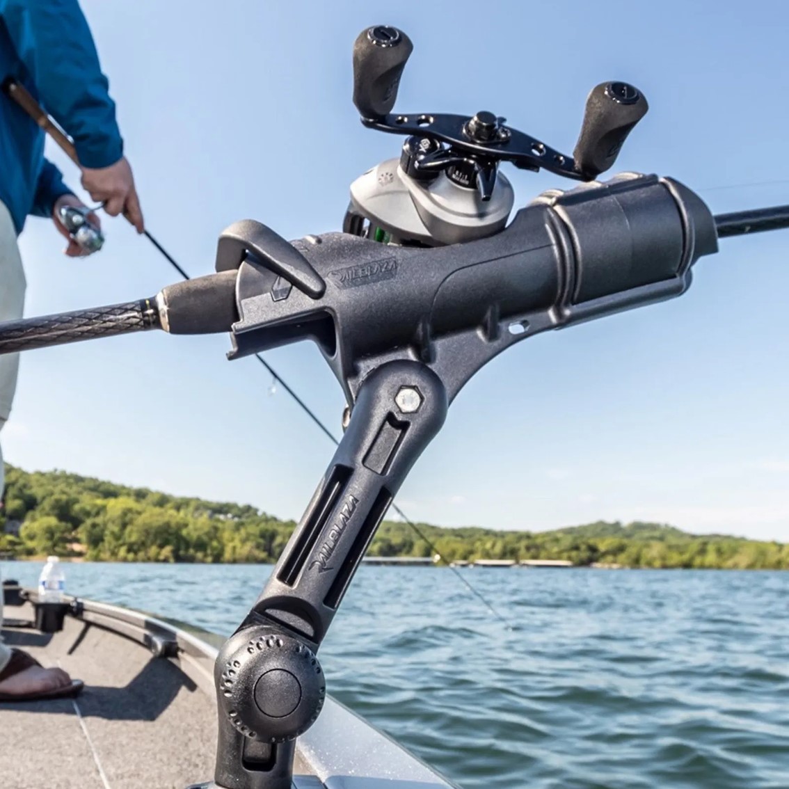 釣り アウトドア RAILBLAZA カヤックロッドホルダーII TracLoader SidePort ト FBA RBRHTLSI2 | RAILBLAZA ロッドホルダー II HD カヤックトラックマウント