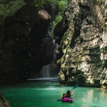 Tango Fiberglass, Bent Shaft, 2pc 230cm Green Tide