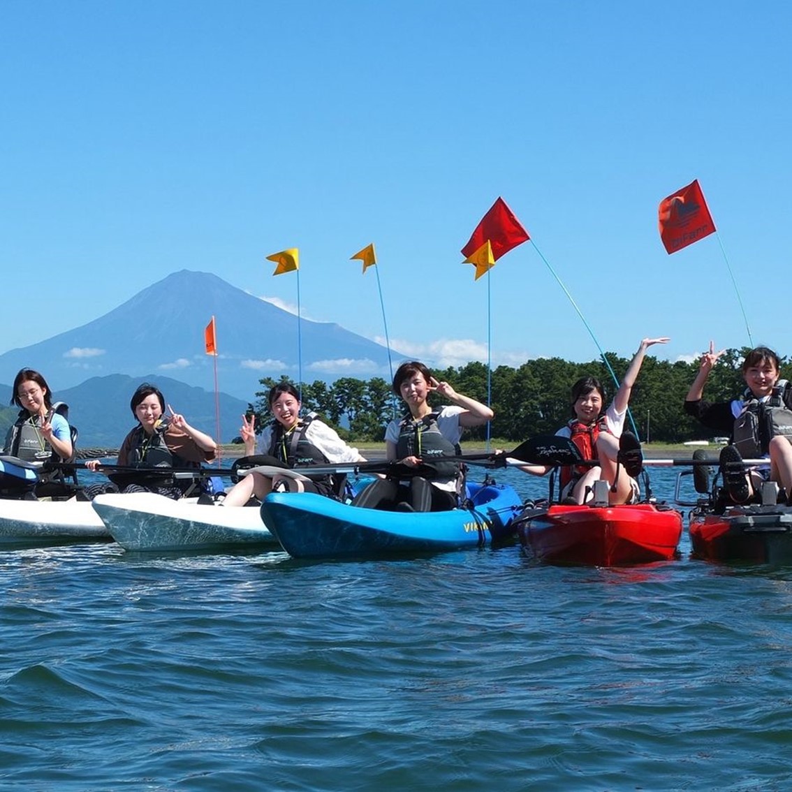 【三保の松原】カヤック体験クルージング【写真撮影付き】