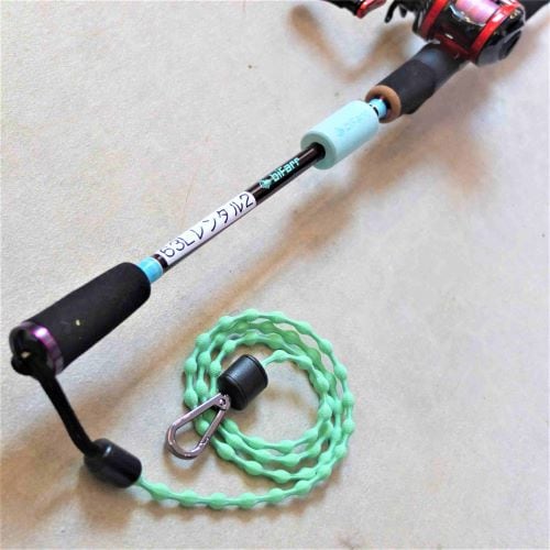 パドルフィッシング リーシュコード ウミブドウ Paddle fishing leash cord Umi- Budo