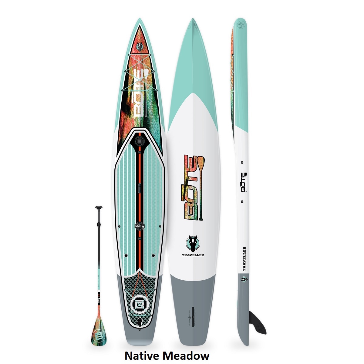 BOTE Traveller 14' Paddle Board Native