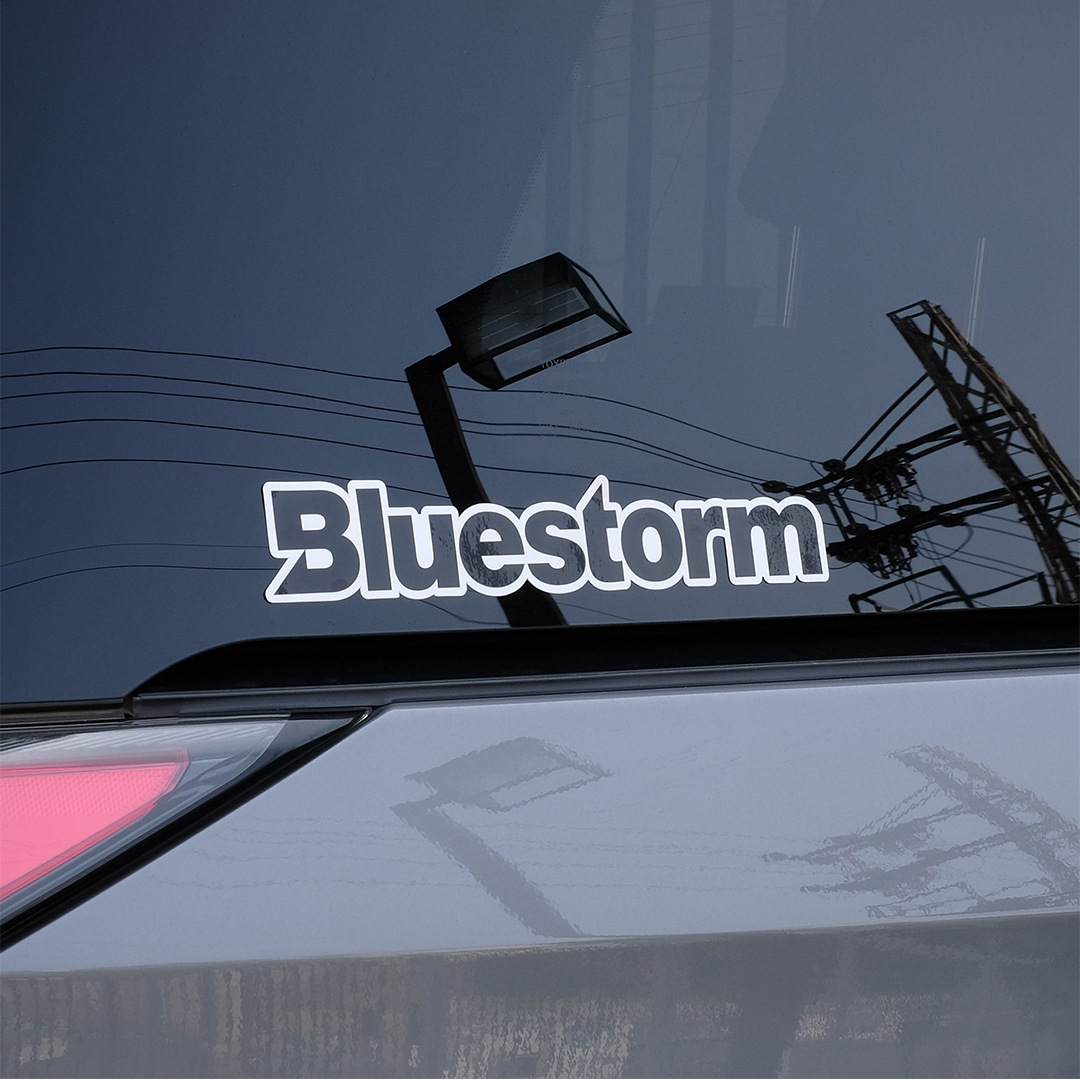 Bluestormロゴステッカー