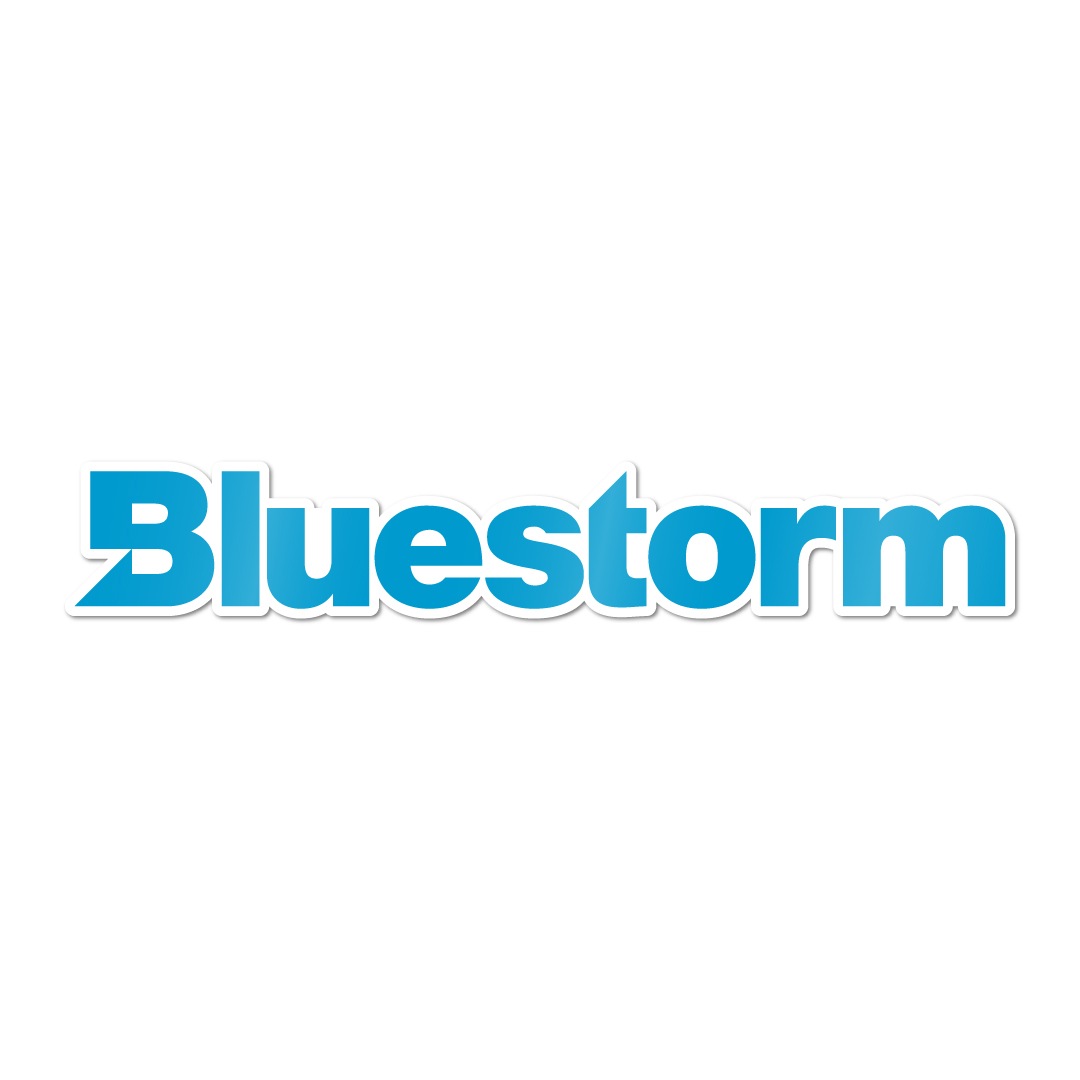 Bluestormロゴステッカー
