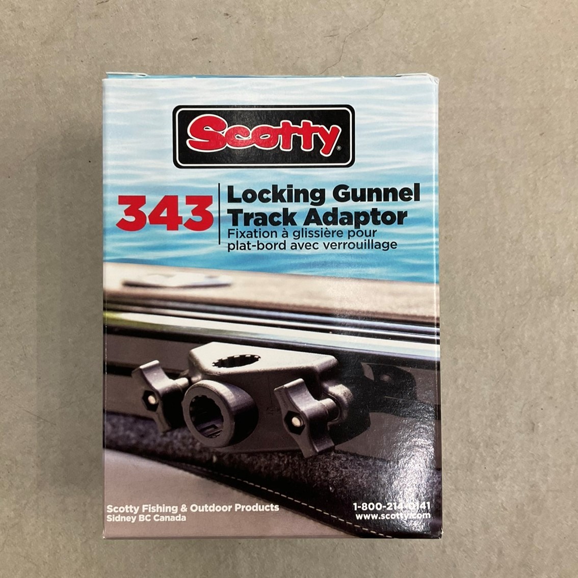 343ロッキングガンネルトラックマウント/343 Locking Gunnel Track Mount