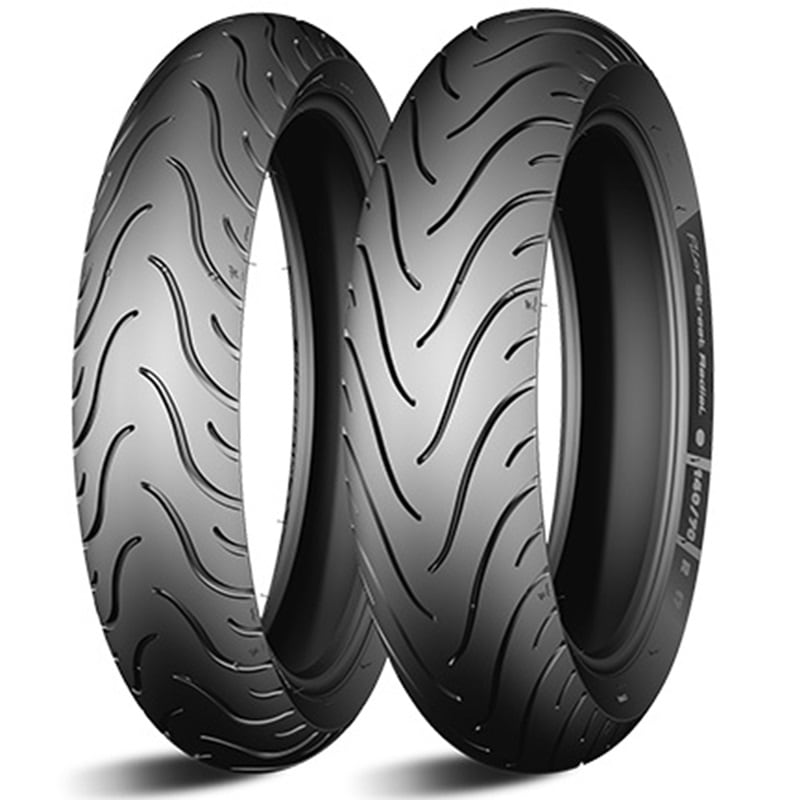 ミシュラン PILOT STREET RADIAL 前後セット 110/70R17 54H TL/TT 150/60R17 66H TL/TT パイロットストリート ラジアル MICHELIN バイク フロント リア タイヤ