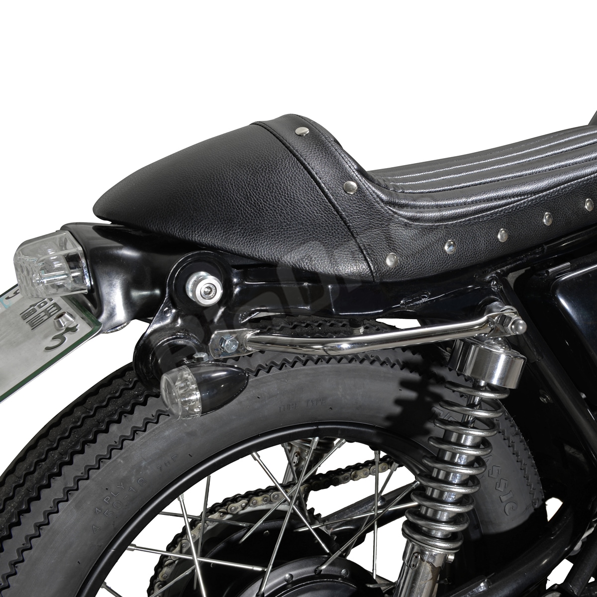 Fumii-iiz SR400 純正シート タンデムバー YAMAHA SR400 純正グラブバー タンデムバー きづい
