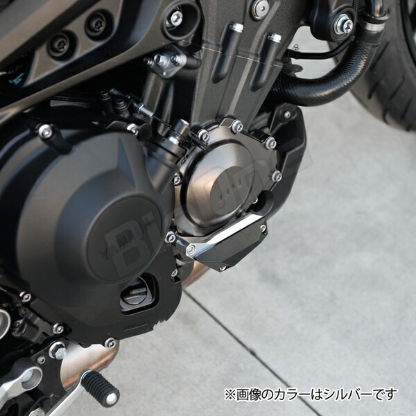 在庫処分セール MT-09 / TRACER XSR900 エンジン スライダー ガード クラッシュパッド オレンジ 橙 トレーサー プロテクター フレームスライダー バイク用