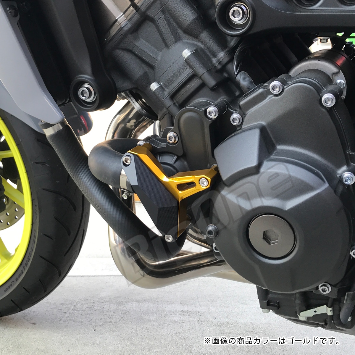 在庫処分セール MT-09 / TRACER XSR900 エンジン スライダー ガード クラッシュパッド オレンジ 橙 トレーサー プロテクター フレームスライダー バイク用