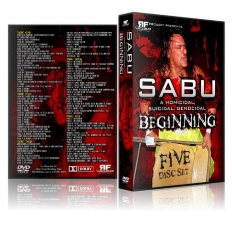 ECW サブゥー SABU A Homicidal, Suicidal, Genocidal Begining DVD