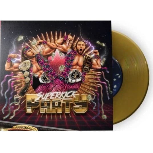 ヤングバックス Superkick Party 7インチ レコード Championship Gold