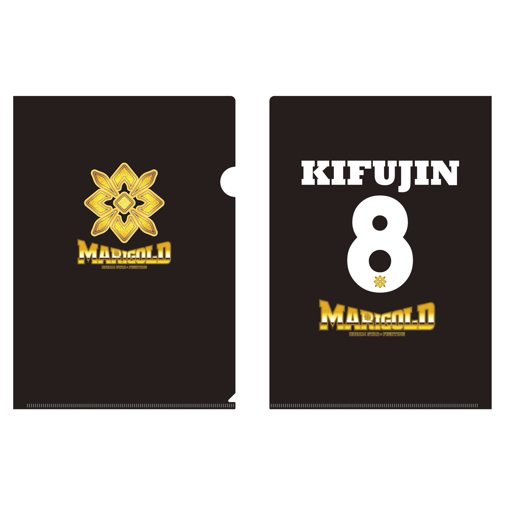 KIFUJIN (桜井麻衣) #8 マリーゴールド クリアファイル
