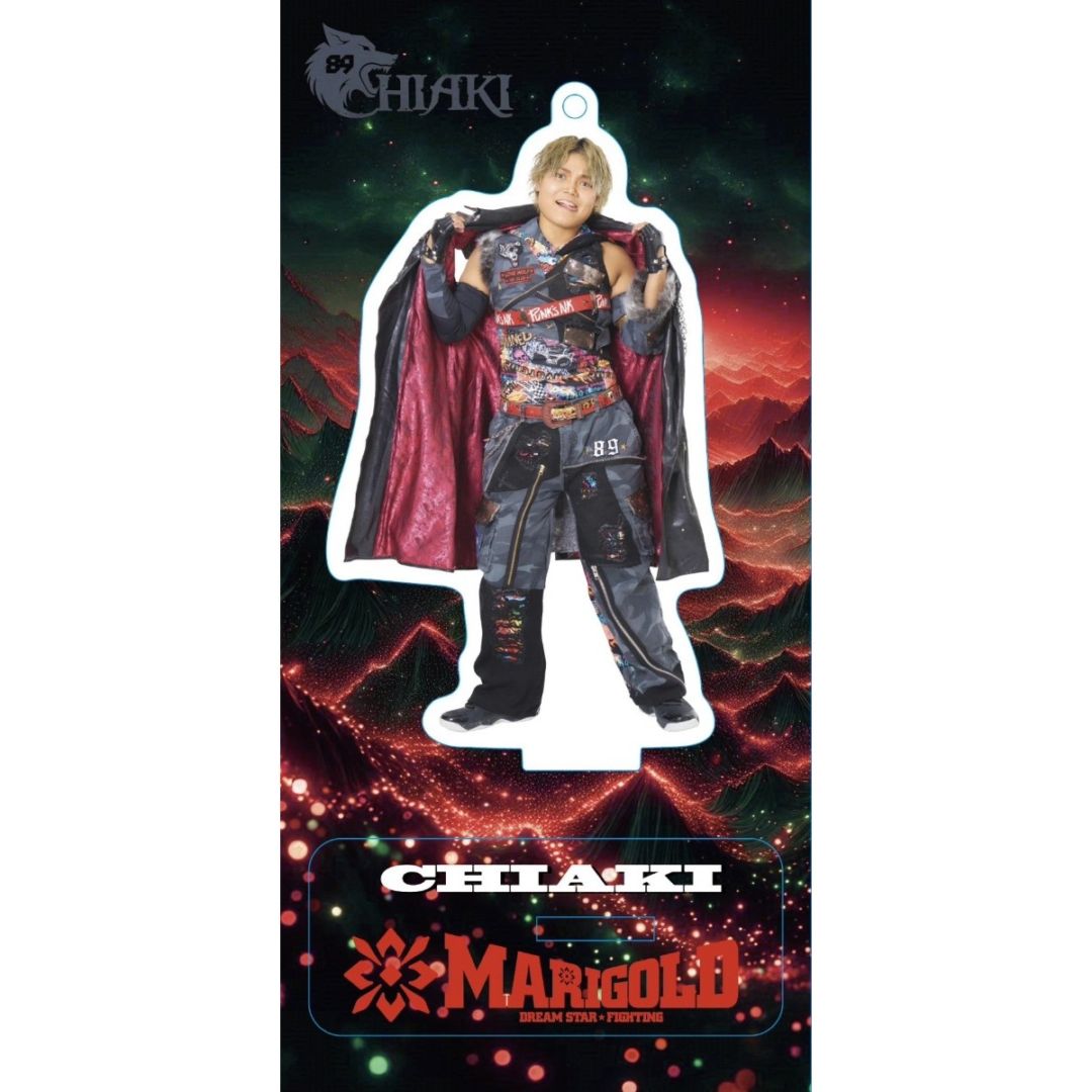 CHIAKI #89 マリーゴールド アクリルキーチェーン