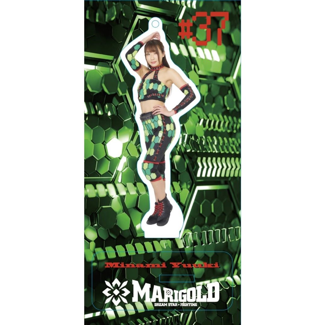 勇気みなみ #37 マリーゴールド アクリルキーチェーン