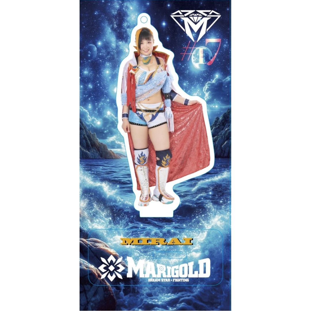 MIRAI #17 マリーゴールド アクリルキーチェーン