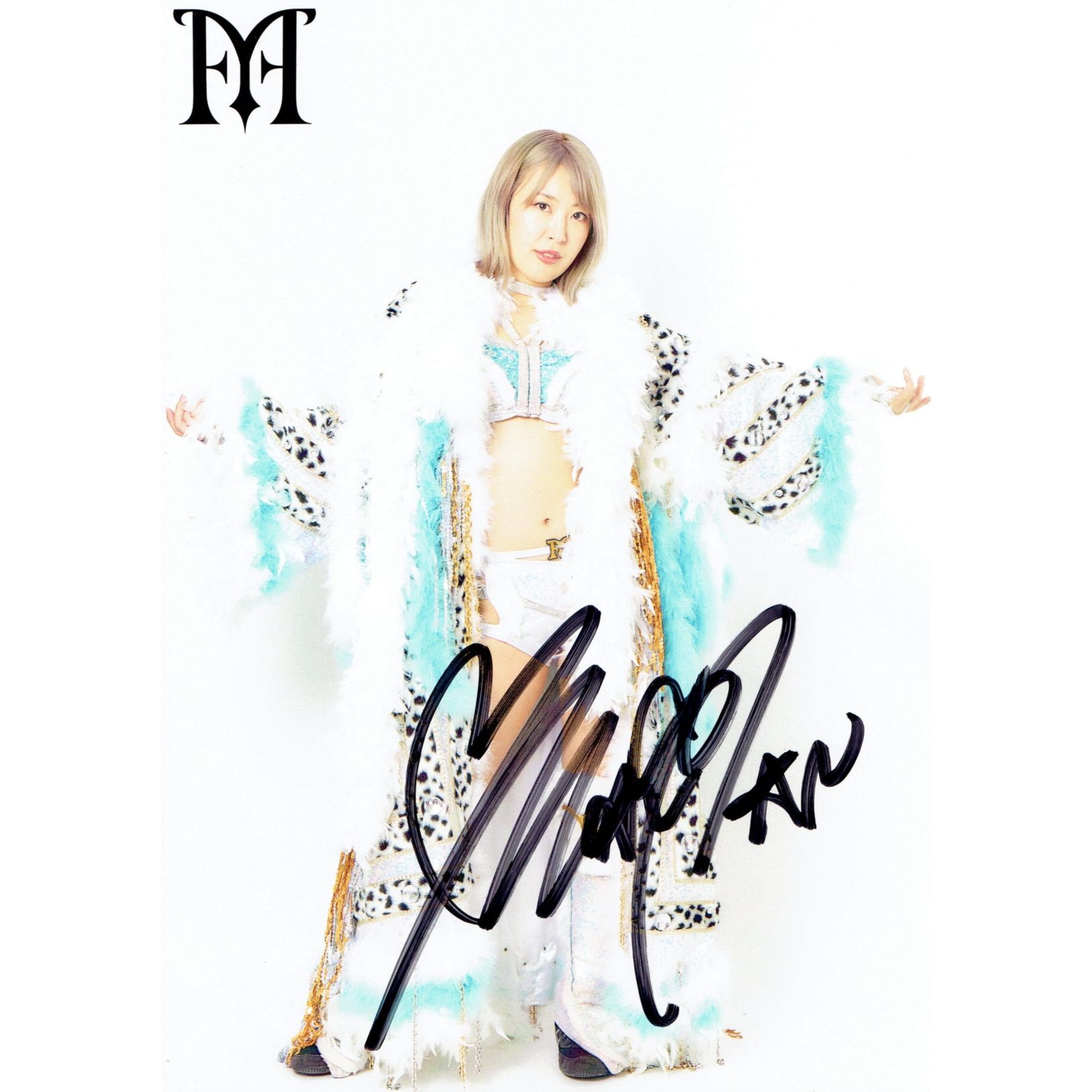 TokyoGirlsAward2015A/W カットボード マギー直筆サイン入り 桜井麻衣 #8 マリーゴールド ポートレート 直筆サイン入り