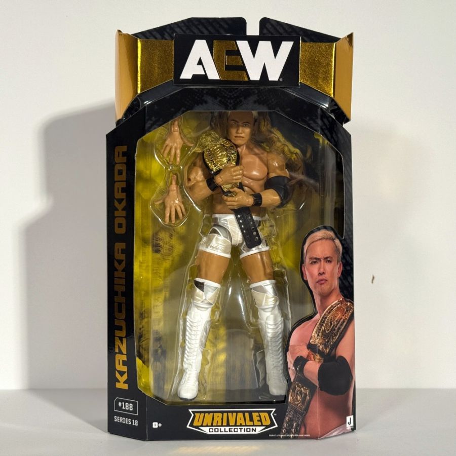 Super7 新日本プロレス オカダ・カズチカ フィギュア AEW Super7 新日本プロレス オカダ・カズチカ フィギュア AEW Amazon