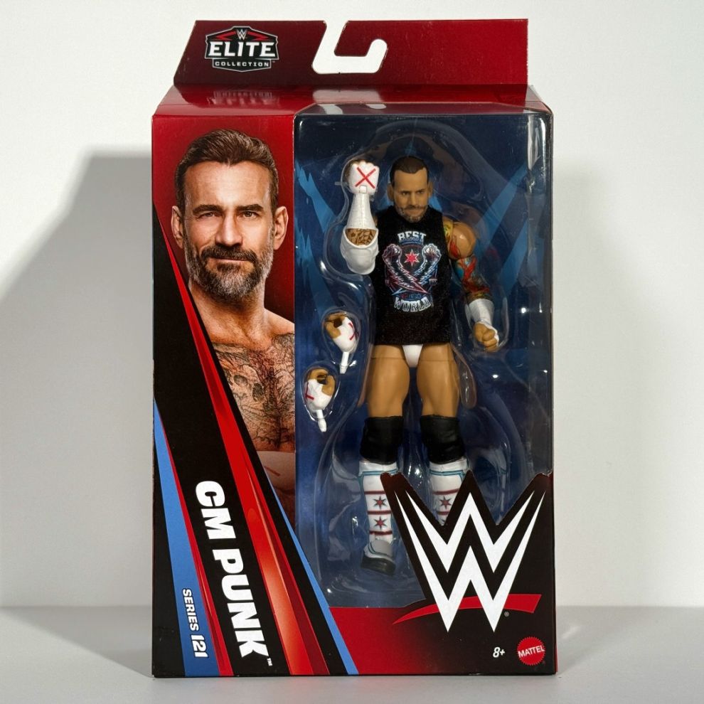 【取り寄せ】CMパンク WWE フィギュア エリート 121