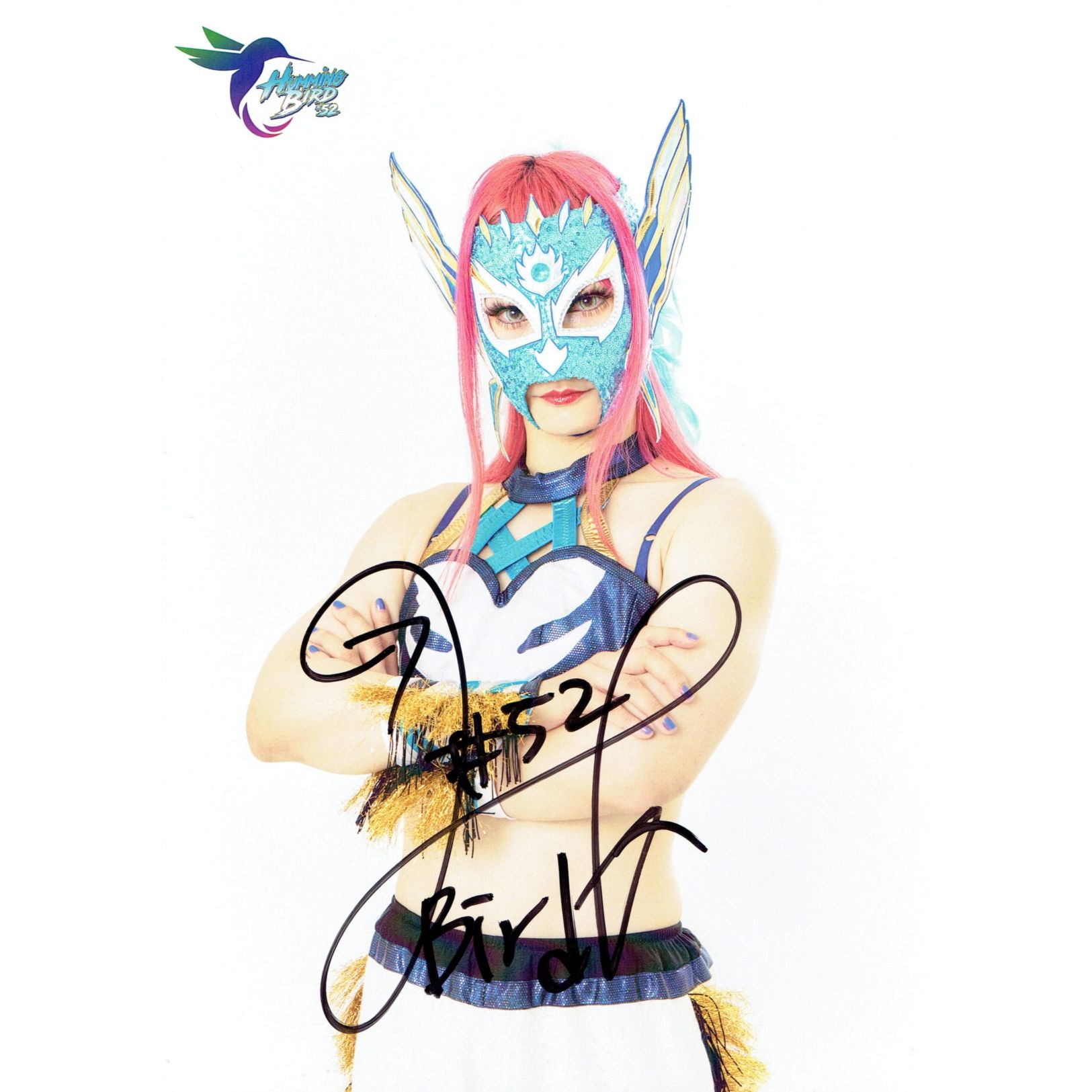 ハミングバード #52 マリーゴールド ポートレート 直筆サイン入り コスチューム 8