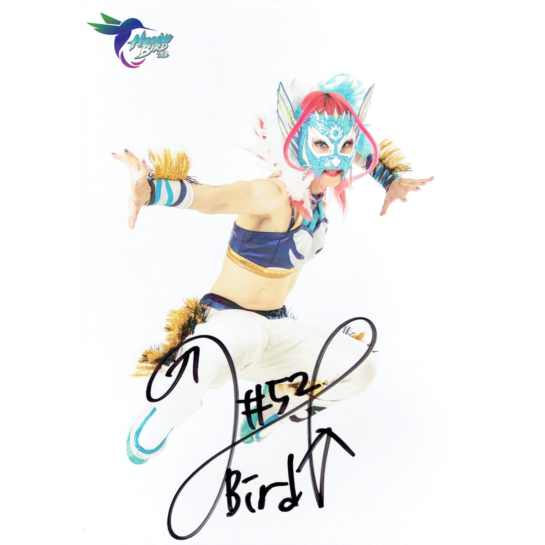 ハミングバード #52 マリーゴールド ポートレート 直筆サイン入り コスチューム 9