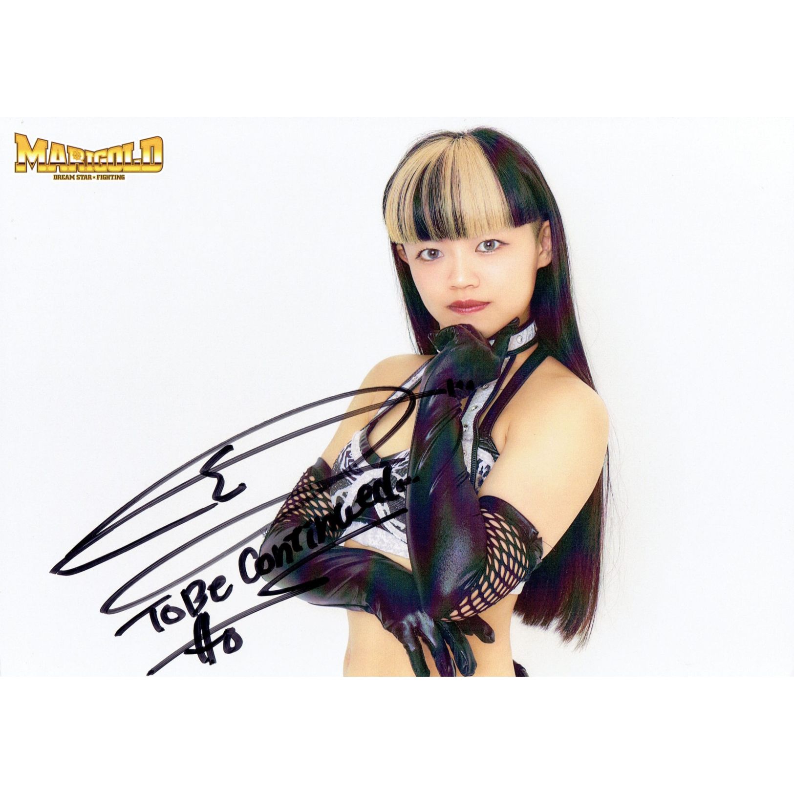 メガトン レアカード マリーゴールド メッセージ入り直筆サイン入りカード トレカ 女子プロレス マリーゴールド MARIGOLD トレカ 直筆サインカード
