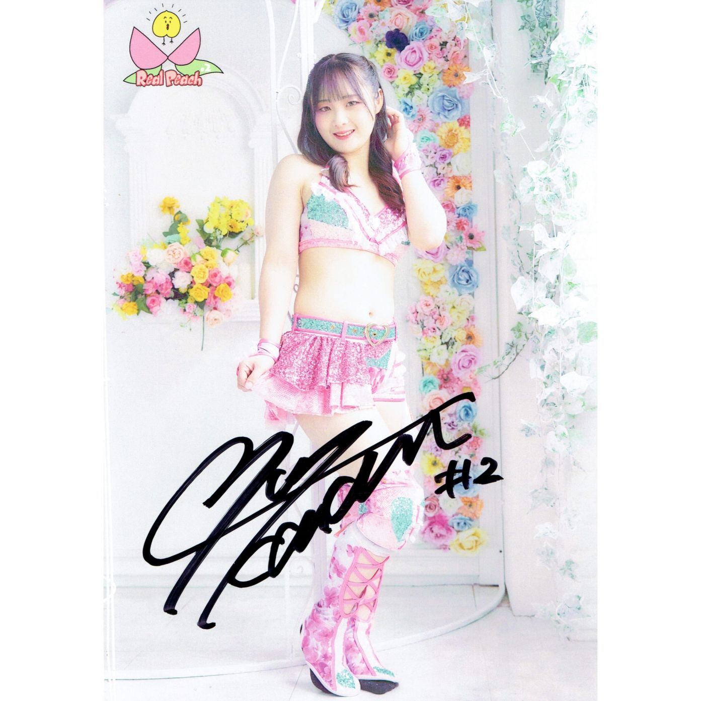 女子プロレス　マリーゴールド　直筆サイン入りポートレート　ジュリア　5/5 Amazon.co.jp: 女子プロレス マリーゴールド 直筆サイン入り