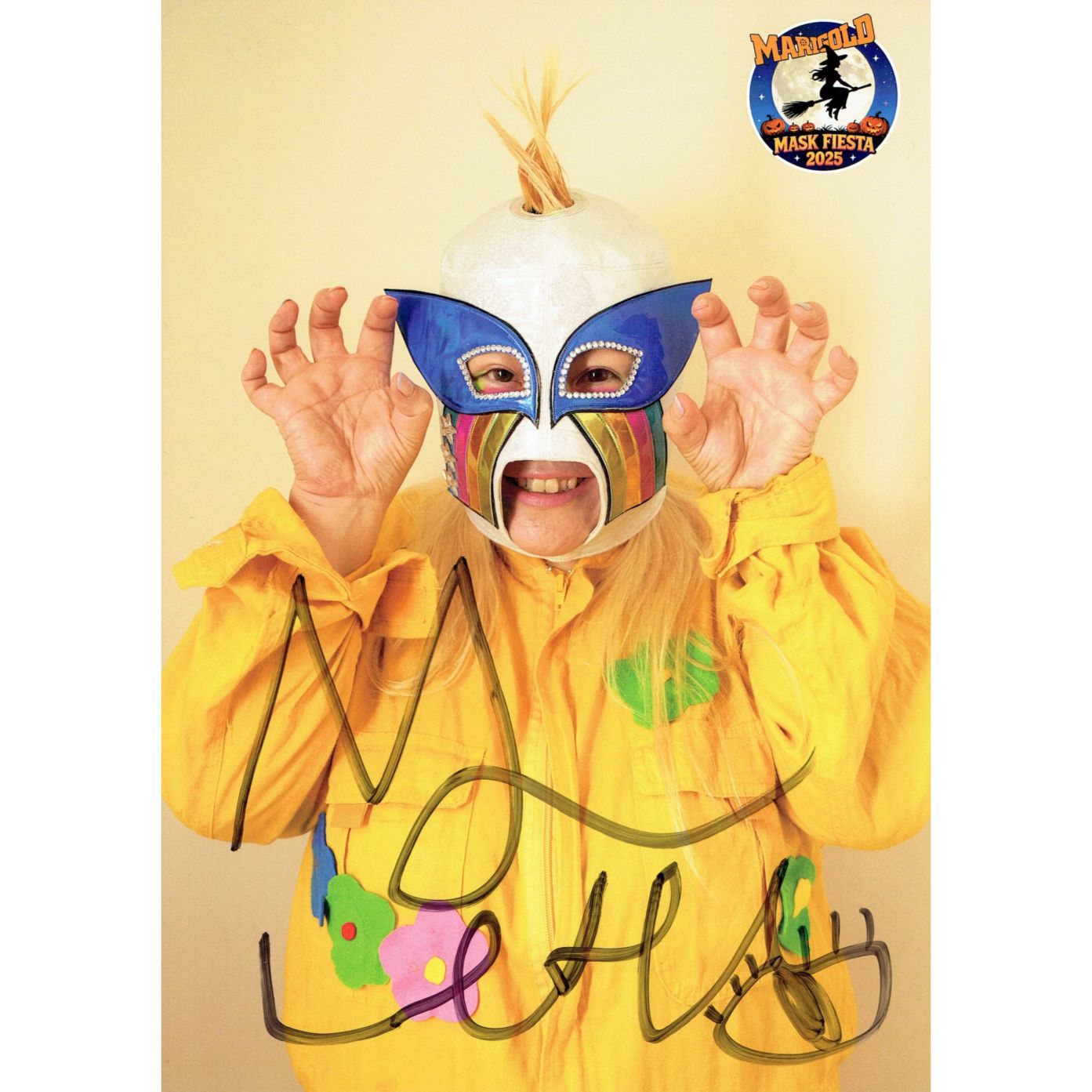 MEGALOTTI マリーゴールド ポートレート 直筆サイン入り