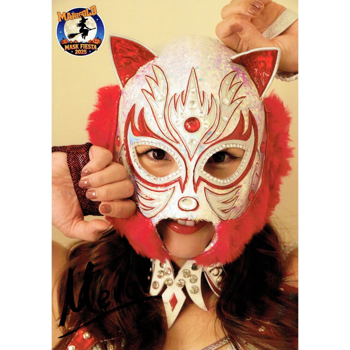 メルシー マリーゴールド ポートレート 直筆サイン入り １