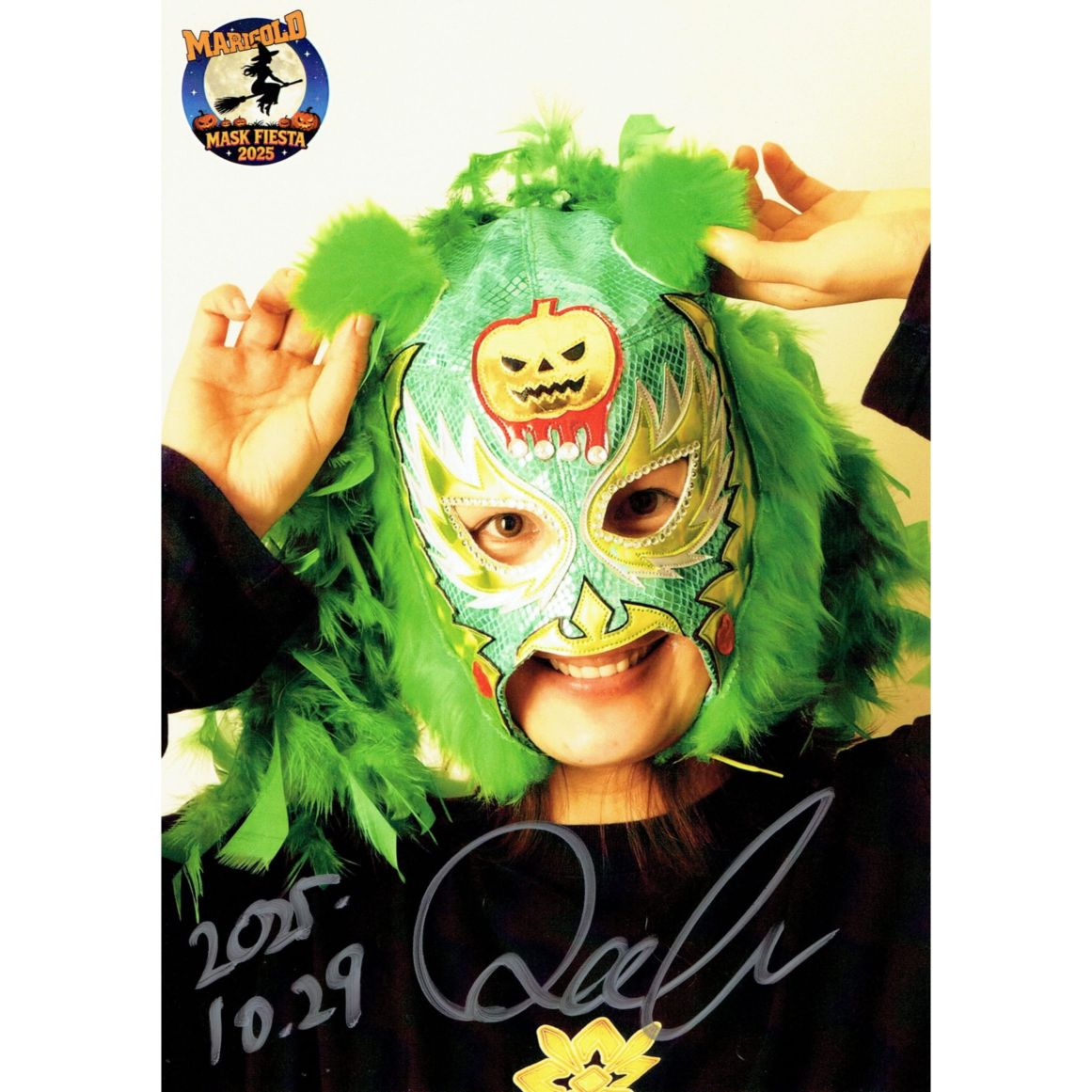 クイーン・オ・ランタン マリーゴールド ポートレート 直筆サイン入り １