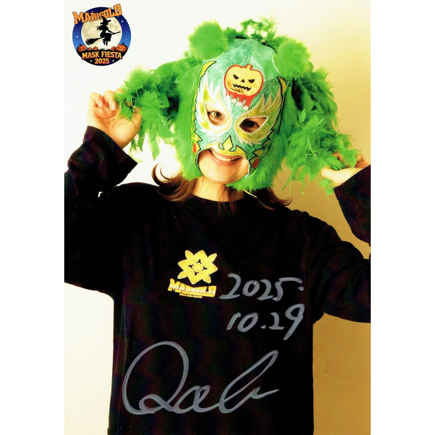 クイーン・オ・ランタン マリーゴールド ポートレート 直筆サイン入り 2