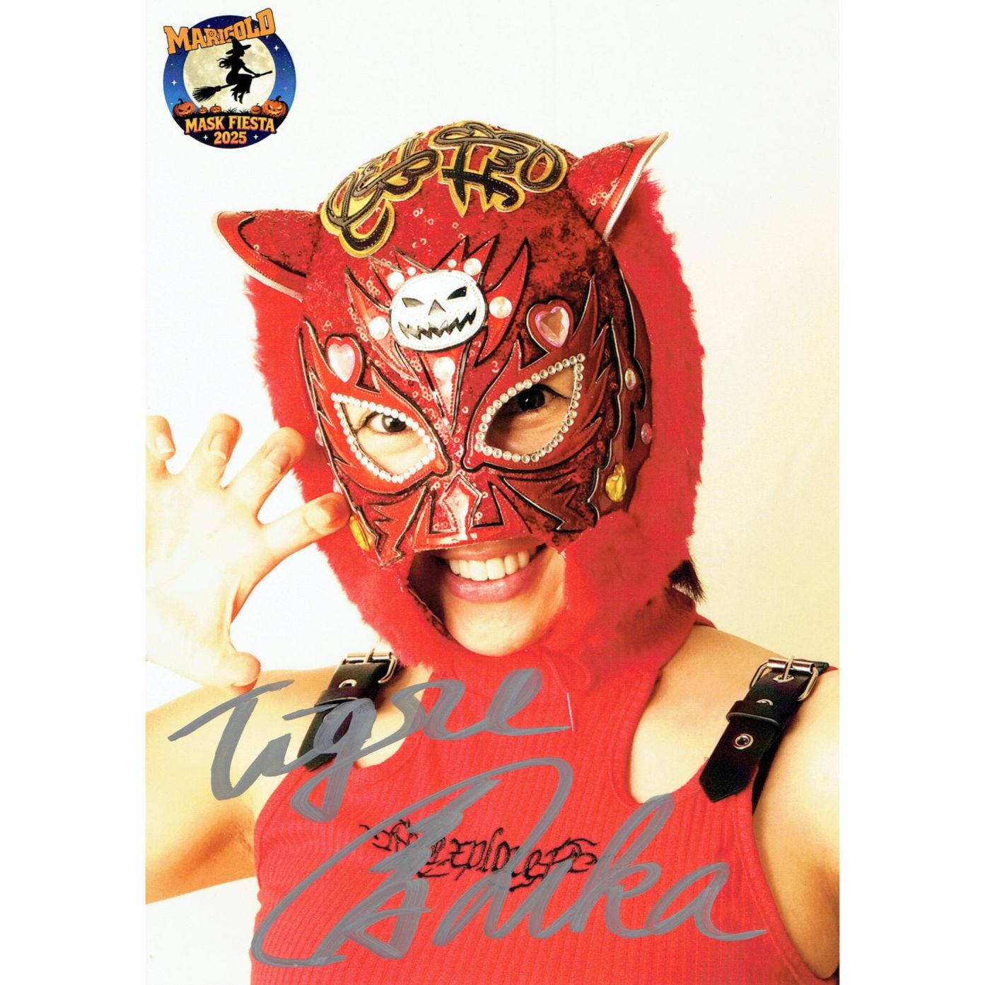 ティグレ・フウカ マリーゴールド ポートレート 直筆サイン入り １