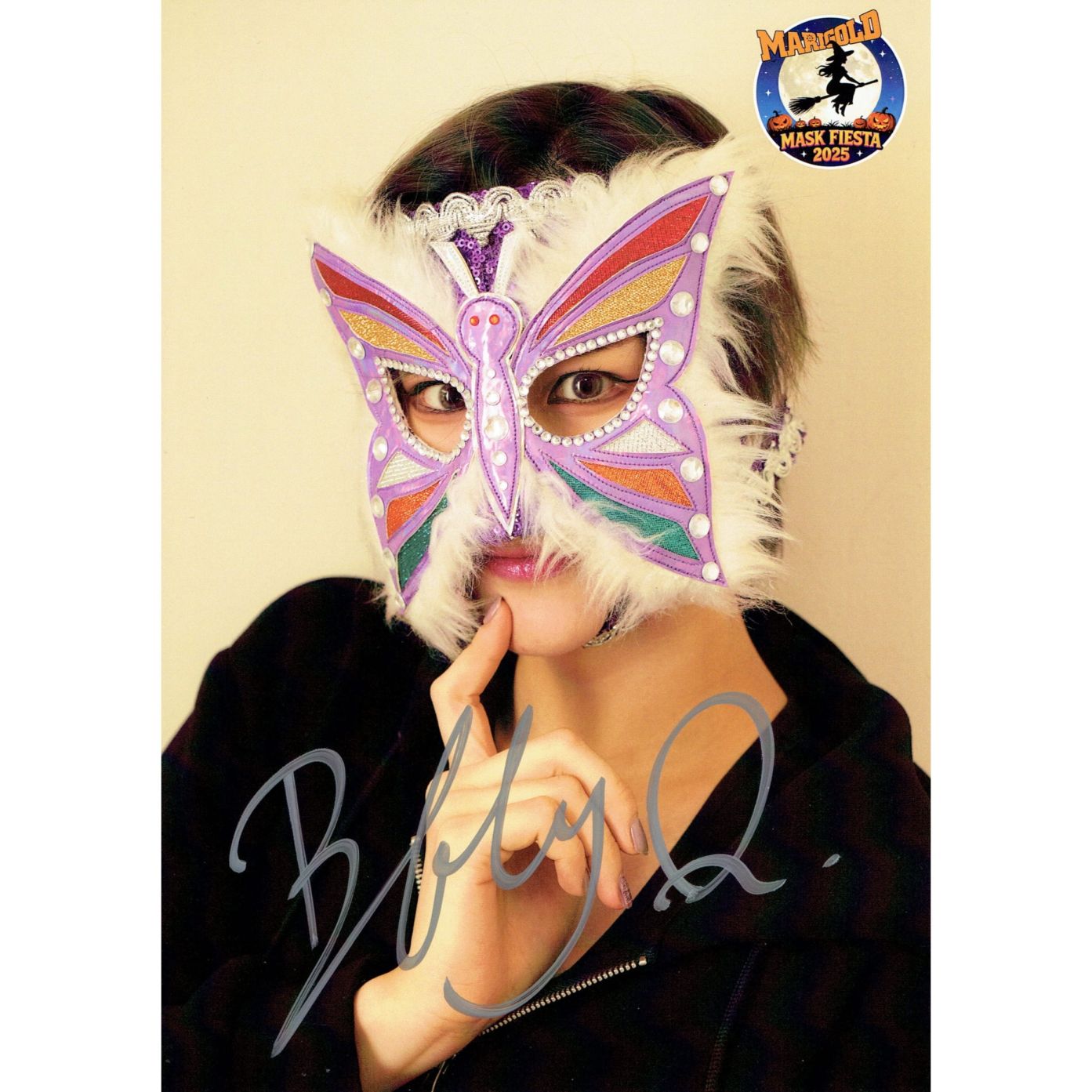 BFLY Q マリーゴールド ポートレート 直筆サイン入り １