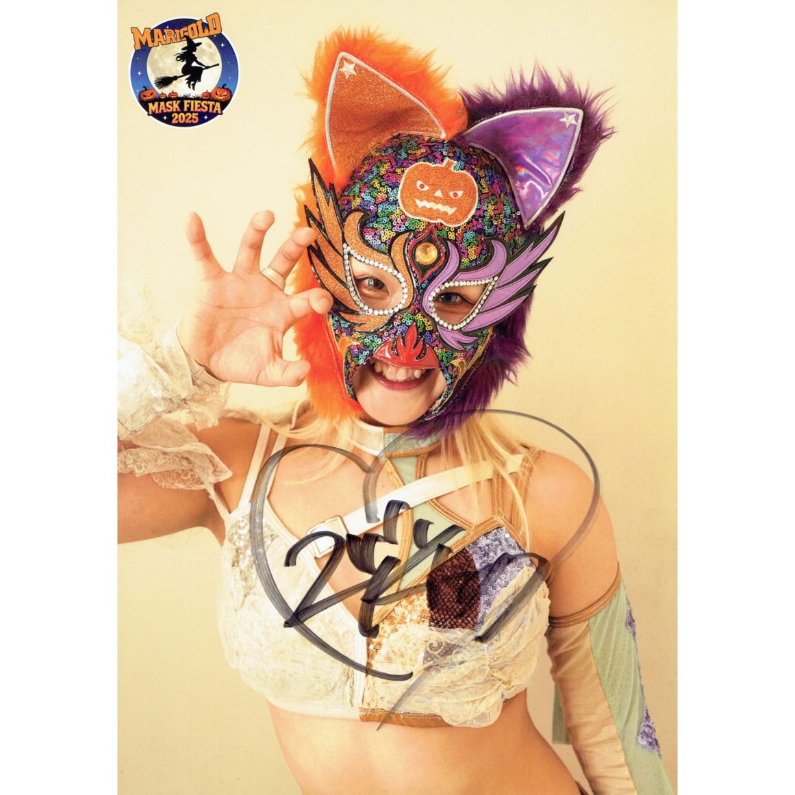 ユヅチカ マリーゴールド ポートレート 直筆サイン入り 1