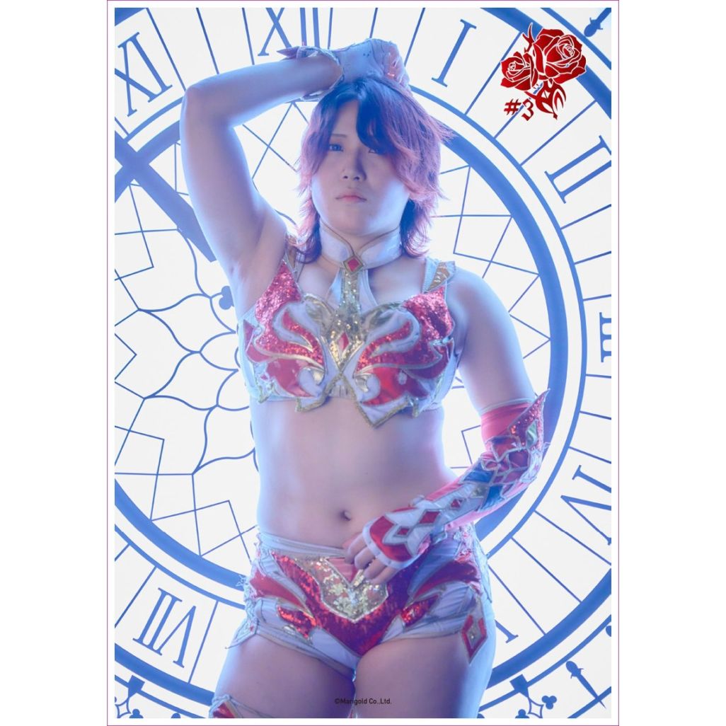 林下詩美 #3 マリーゴールド アクリルパネル s2 A5サイズ 直筆サイン入り