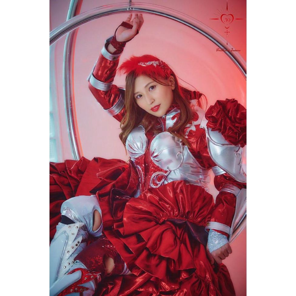 青野未来 #39 マリーゴールド アクリルパネル s2 A4サイズ 直筆サイン入り 1