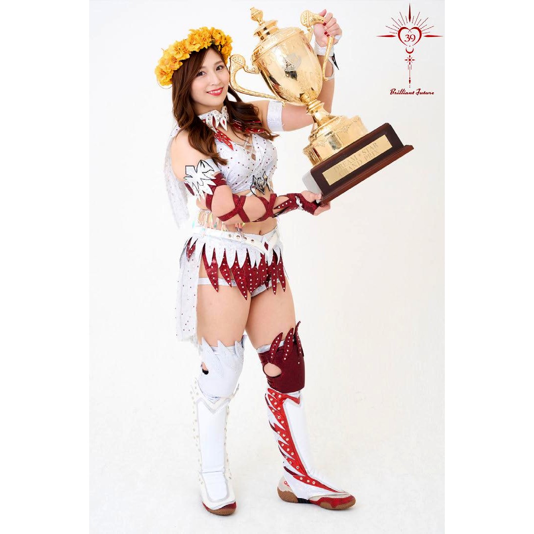 青野未来 #39 マリーゴールド アクリルパネル s2 A4サイズ 直筆サイン入り 2