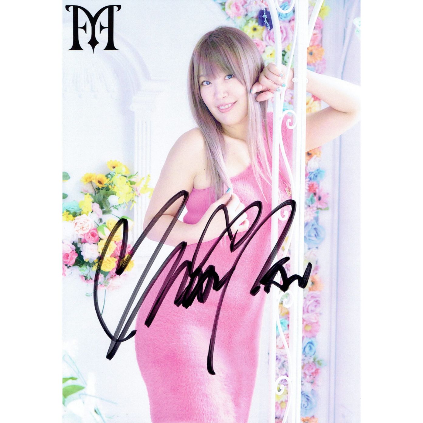 桜井麻衣 #8 マリーゴールド アクリルパネル s2 A5サイズ 直筆サイン