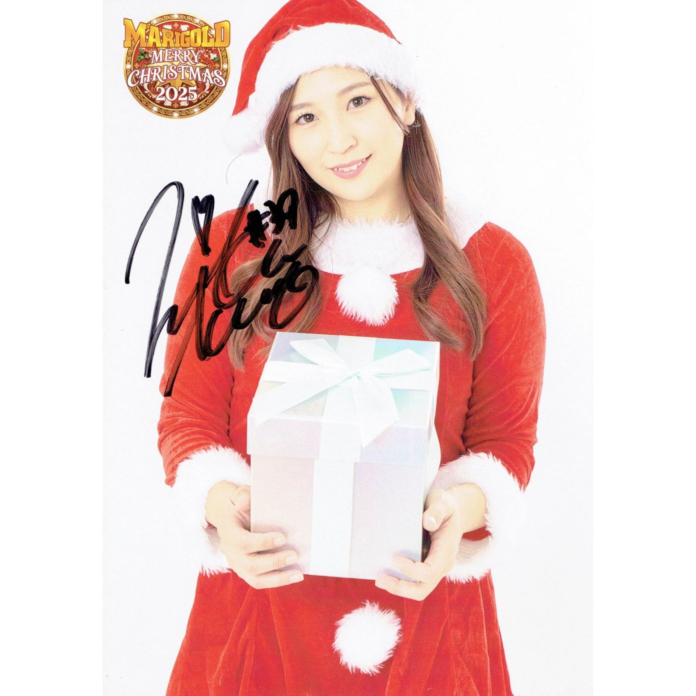 青野未来 マリーゴールド 直筆サイン入りカード 青野未来 #39 マリーゴールド ポートレート 直筆サイン入り 2025