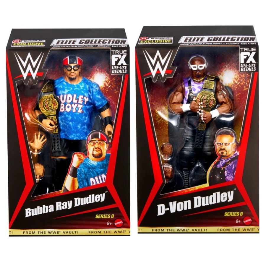 【予約】ECW ダッドリー・ボーイズ WWE フィギュア フロム・ザ・ヴォルト シリーズ 8